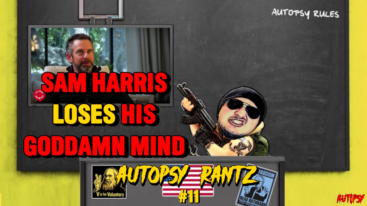 Sam Harris Loses His Goddamn Mind