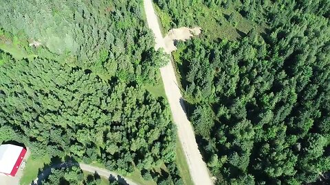 Another video of property after cutting grass, had drone flying at 22MPH