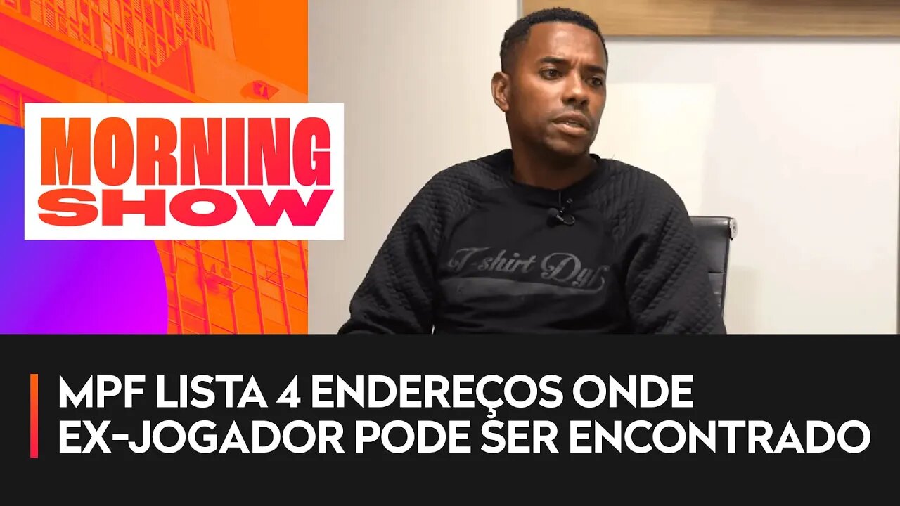 Ministério Público defende a prisão de Robinho no Brasil