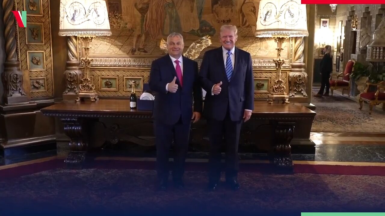 🔥Viktor Orbán visits Mar-a-Lago to meet with President Donald Trump 🦅