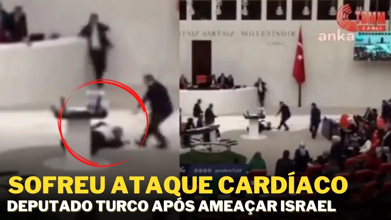 DEPUTADO SOFRE ATAQUE CARDÍACO APÓS AMEAÇAR ISRAEL !