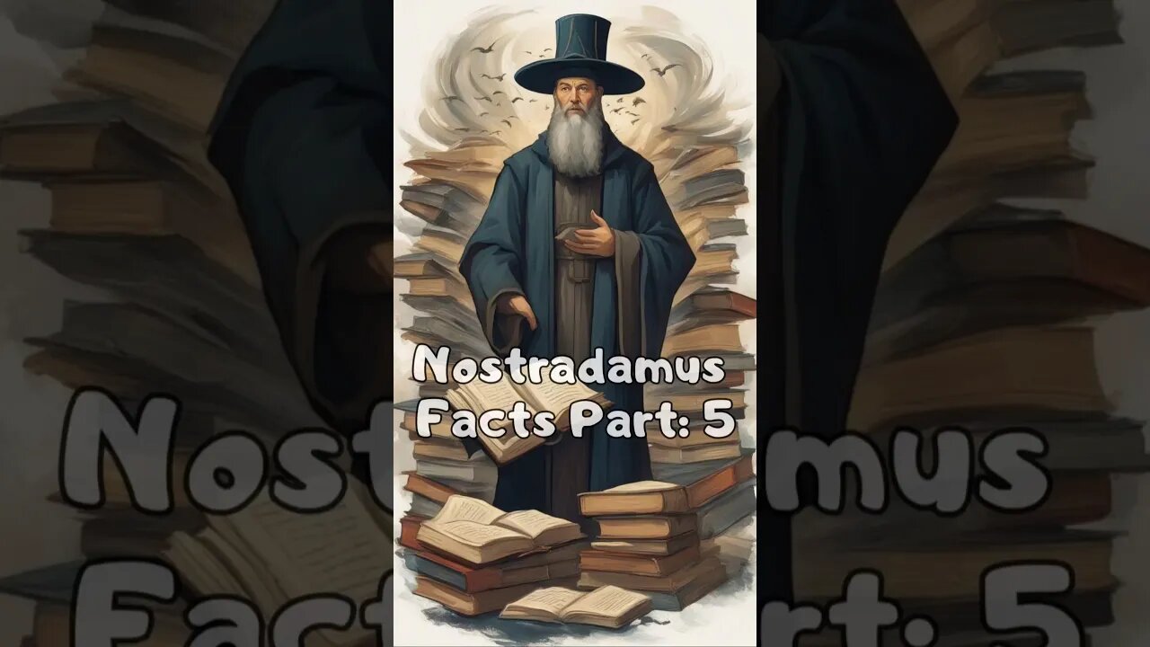 Nostradamus Interesting Facts Pt. 5 🤯🔮 #history #facts #shorts