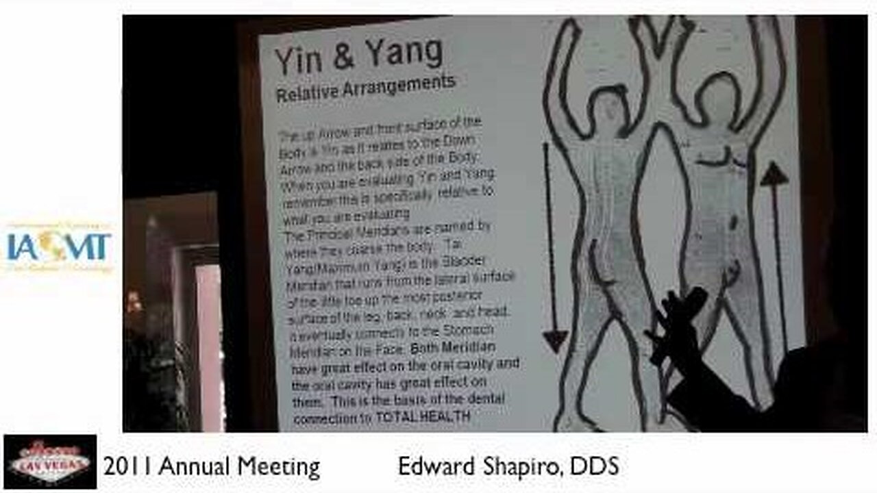 Edward Shapiro DDS discusses Acupuncture IAOMT 2011 Las Vegas
