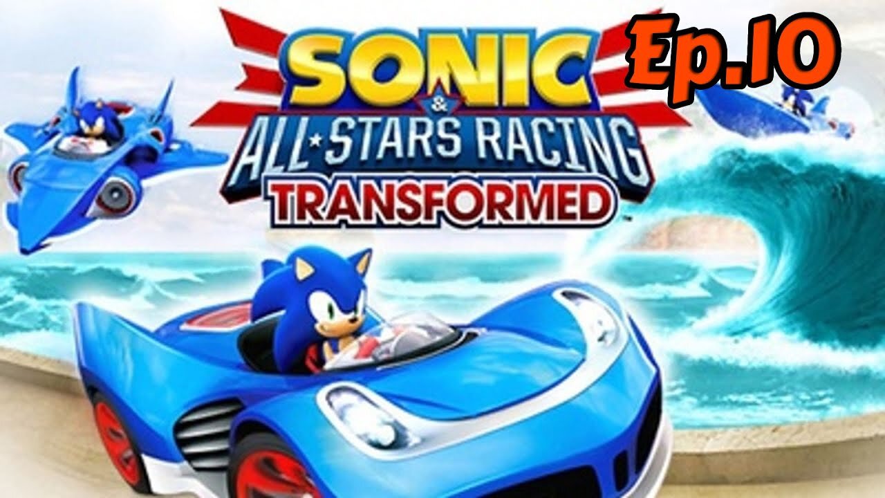 sonic & all stars racing transformed[Ep.10]I finally beat rosey