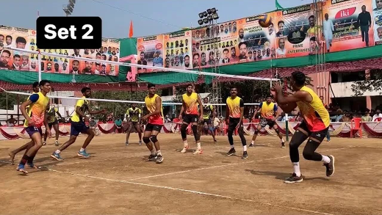 Haryana boys vs Tamil boys 😈Mumbra all India volleyball tournament