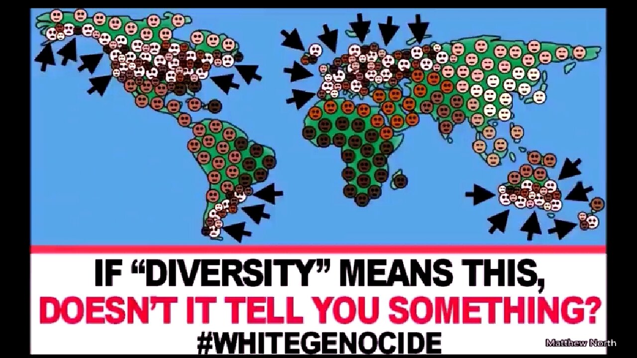 THE KALERGI PLAN - A VIDEO BY MATTHEW NORTH - WHITE GENOCIDE 🔥