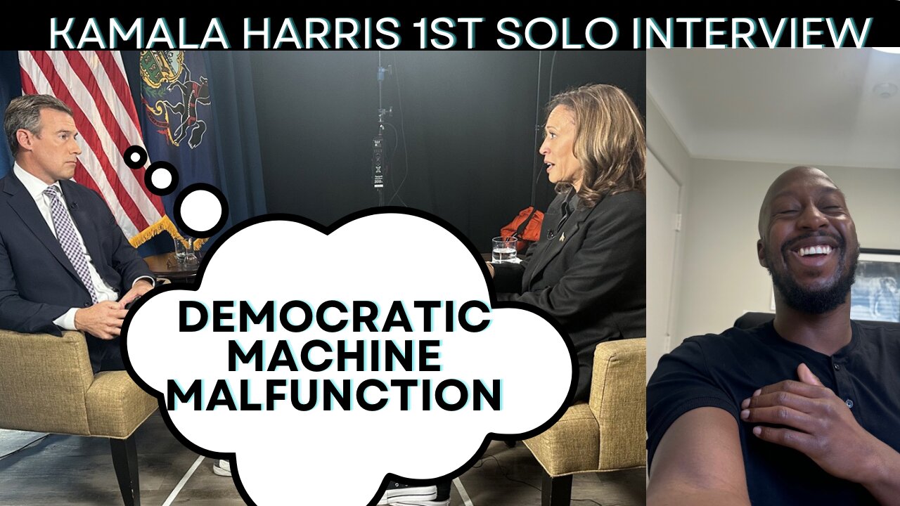 REACTION: Kamala HArris 1st Solo Interview on ABC