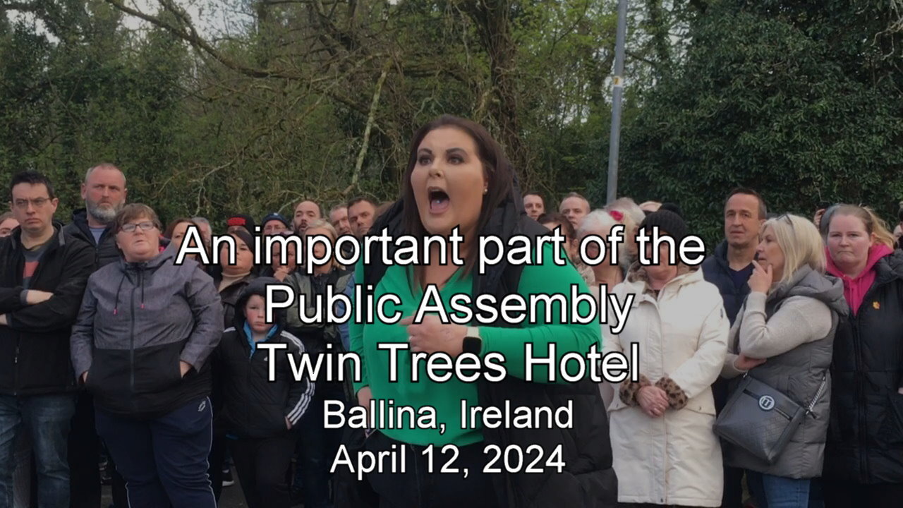 An important part of the Public Assembly in Ballina