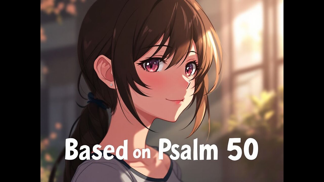 Based on Psalm 50 (NLT) - Anime Style Christian Music