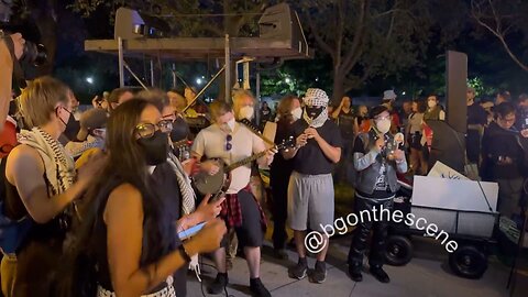 Demonstrators Sing In Chicago Last Night: "All You Fascists 'Bout To Lose"