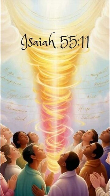 Isaiah 55:11 - So is my word that goes out from my mouth: It will not return to me empty, but...