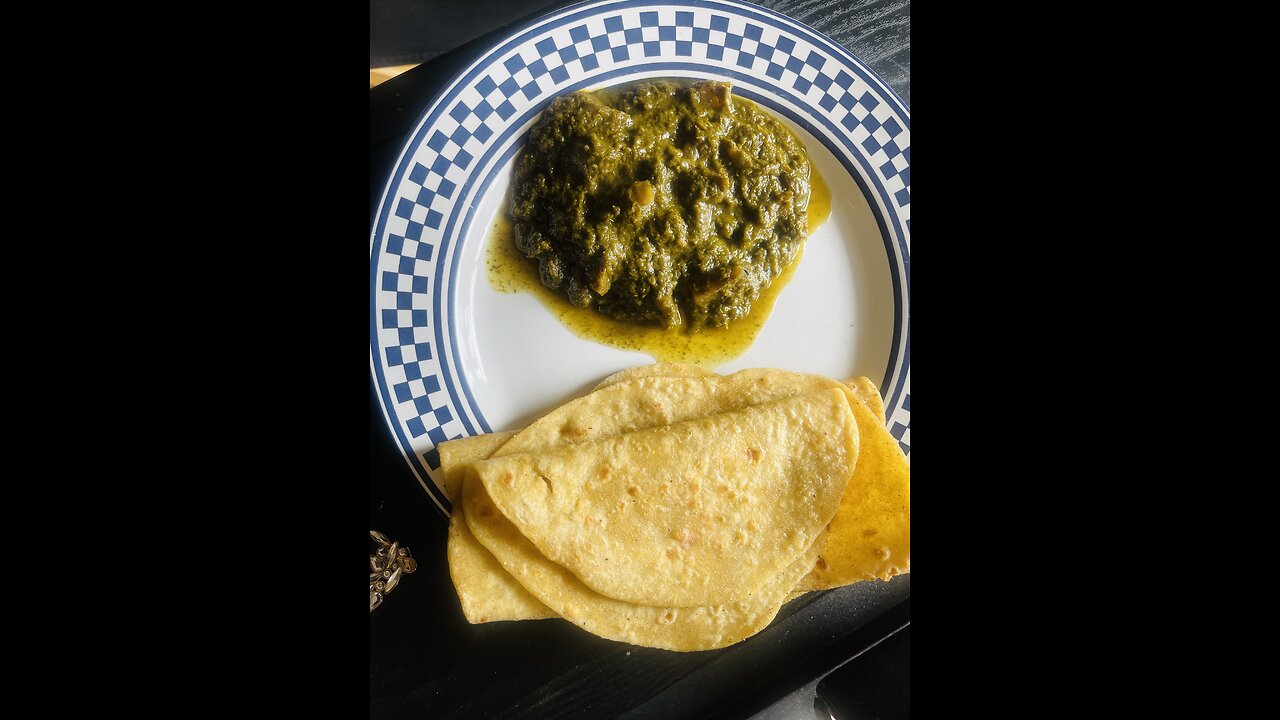 Let’s eat saag today