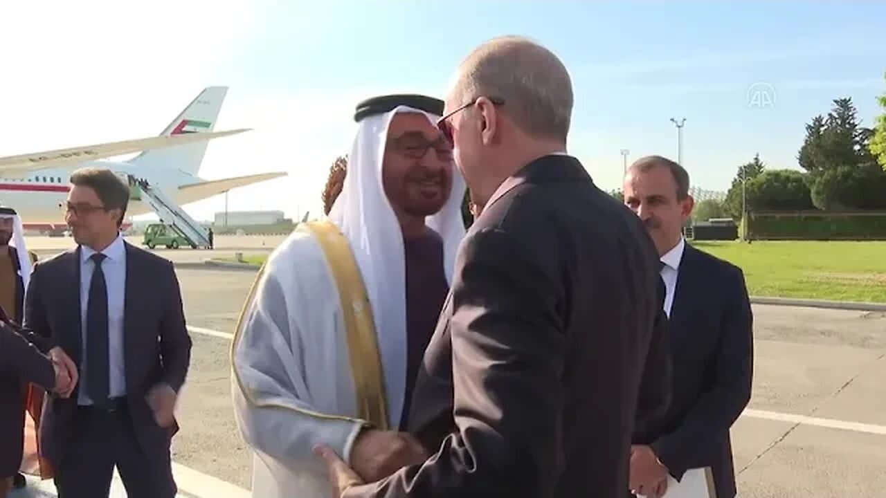 Türkiye President Erdogan held a meeting with the President of the UAE, Mohammed bin Zayed Al Nahyan