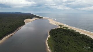 Bemm River #2 Mouth 18 December 2021 by drone