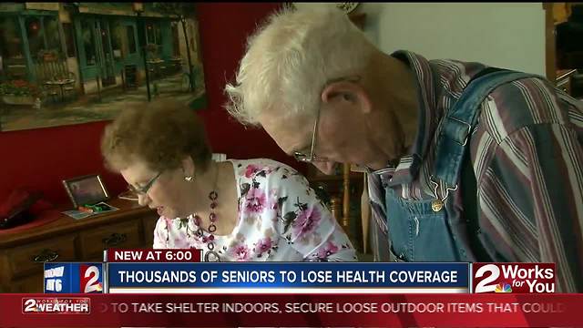 More than 8,000 elderly Oklahomans impacted by cancellation of health plans