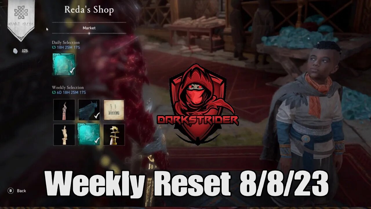 Assassin's Creed Valhalla- Weekly Reset 8/8/23