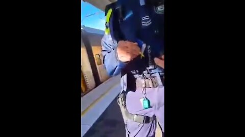 Australia: The Nazi style harassing, intimidating and robbing for not wearing a cloth