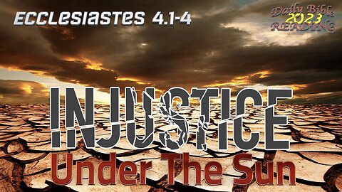 DBR2023: Injustice Under the Sun