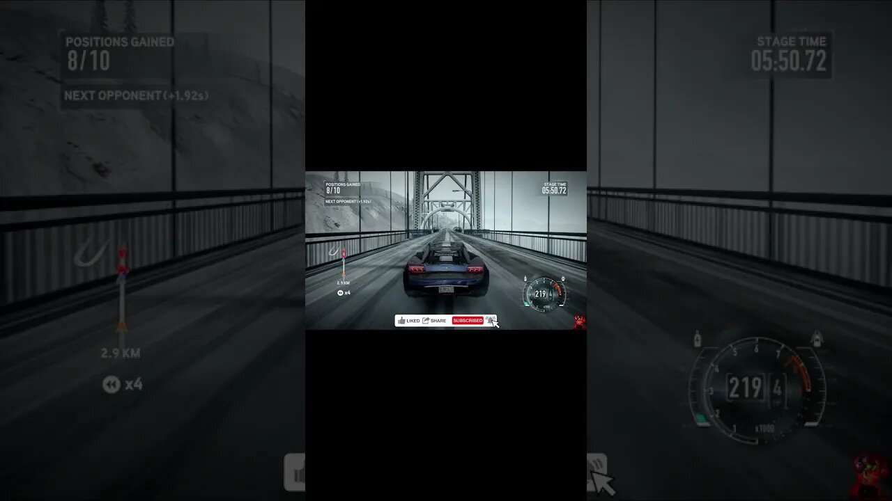 NEED FOR SPEED THE RUN Roadblock 12 #short