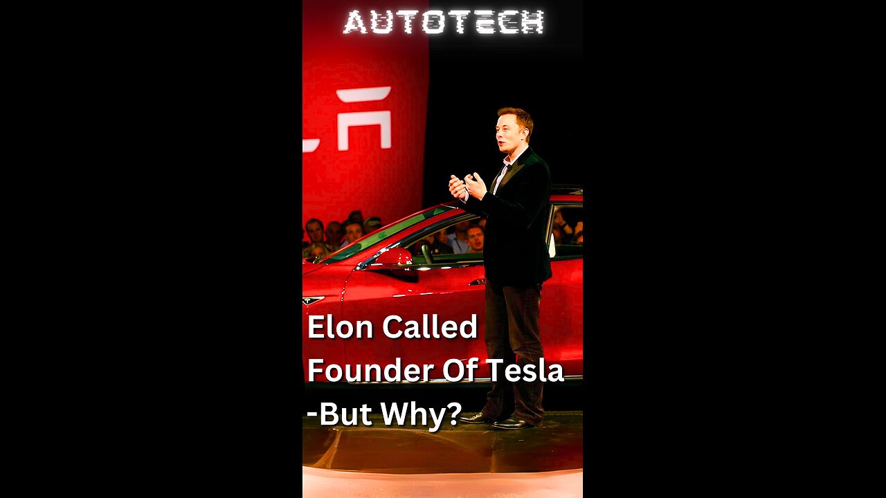 How Elon Musk Bought Being the "Founder of Tesla"