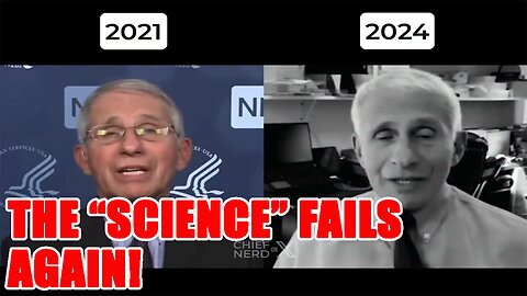 The SCIENCE FAILS Dr Fauci again despite 6 BOOSTER JABS!