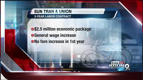 Sun Tran Update: Teamsters vote yes to new 3-year labor contract