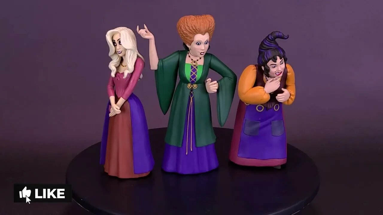 NECA Toys Hocus Pocus Toony Terrors Sanderson Sisters 3-Pack @TheReviewSpot