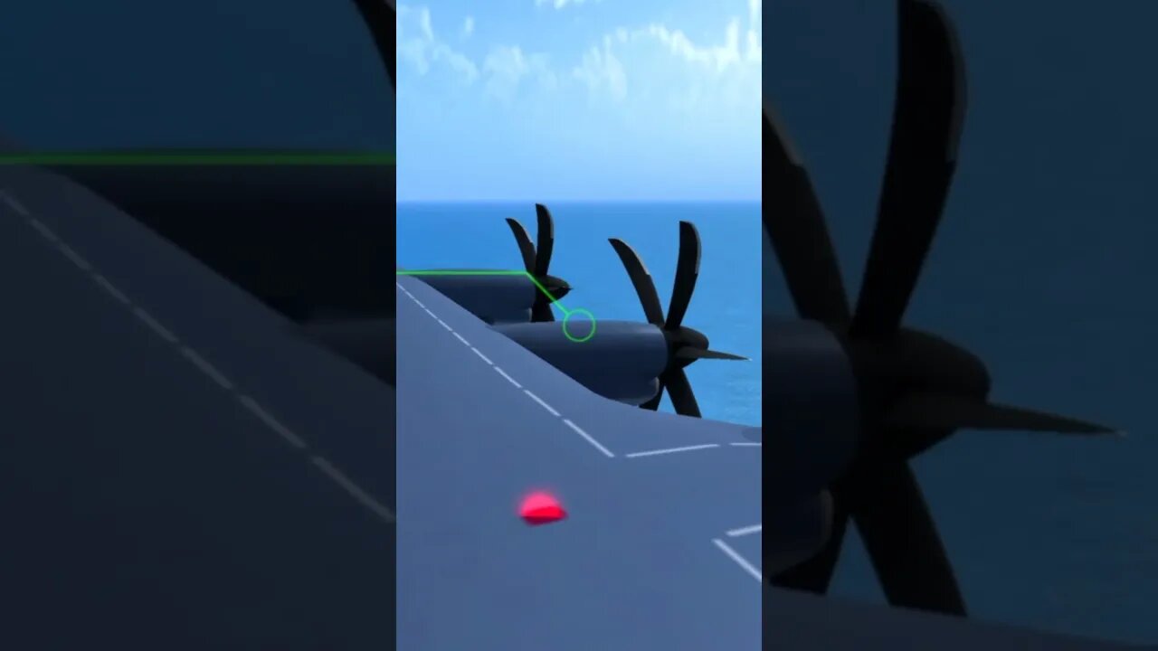 Falling off from MC-130 roof | Turboprop Flight Simulator #shorts