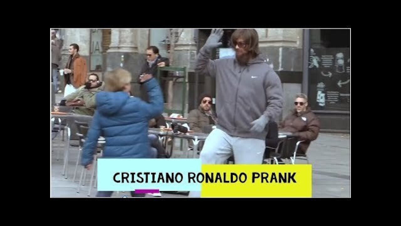 AMAZING VIDEO Cristiano Ronaldo Funny Prank