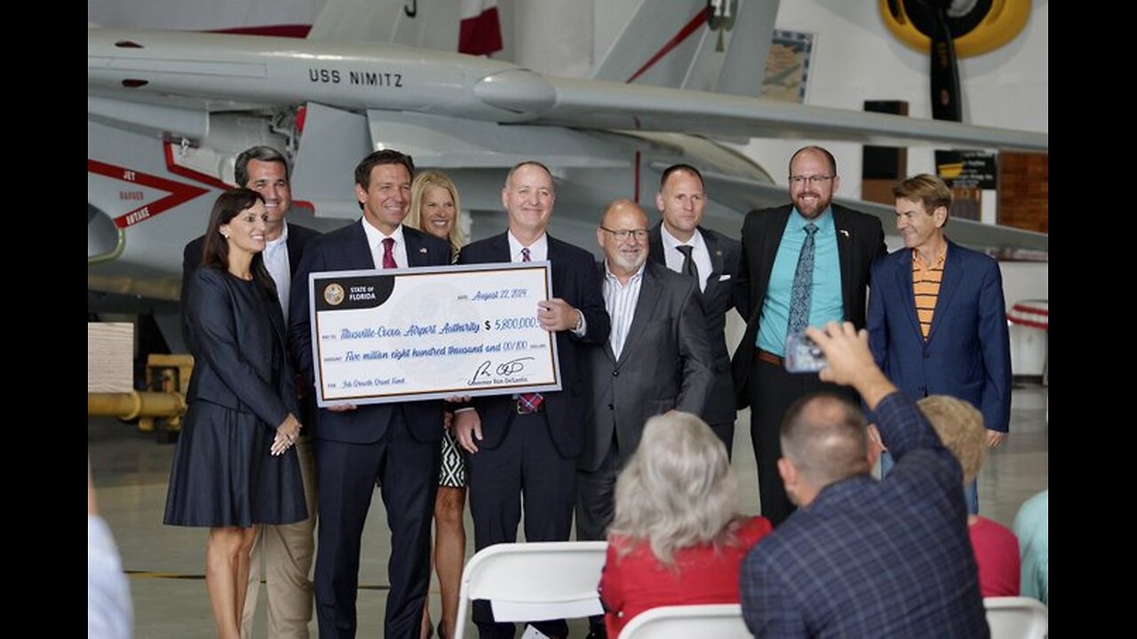 Governor DeSantis Announces Funding for Infrastructure Improvements in Titusville