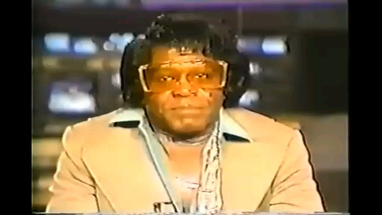 James Brown getting interviewed high as Kite - Cocaine is hell of a drug 🤣