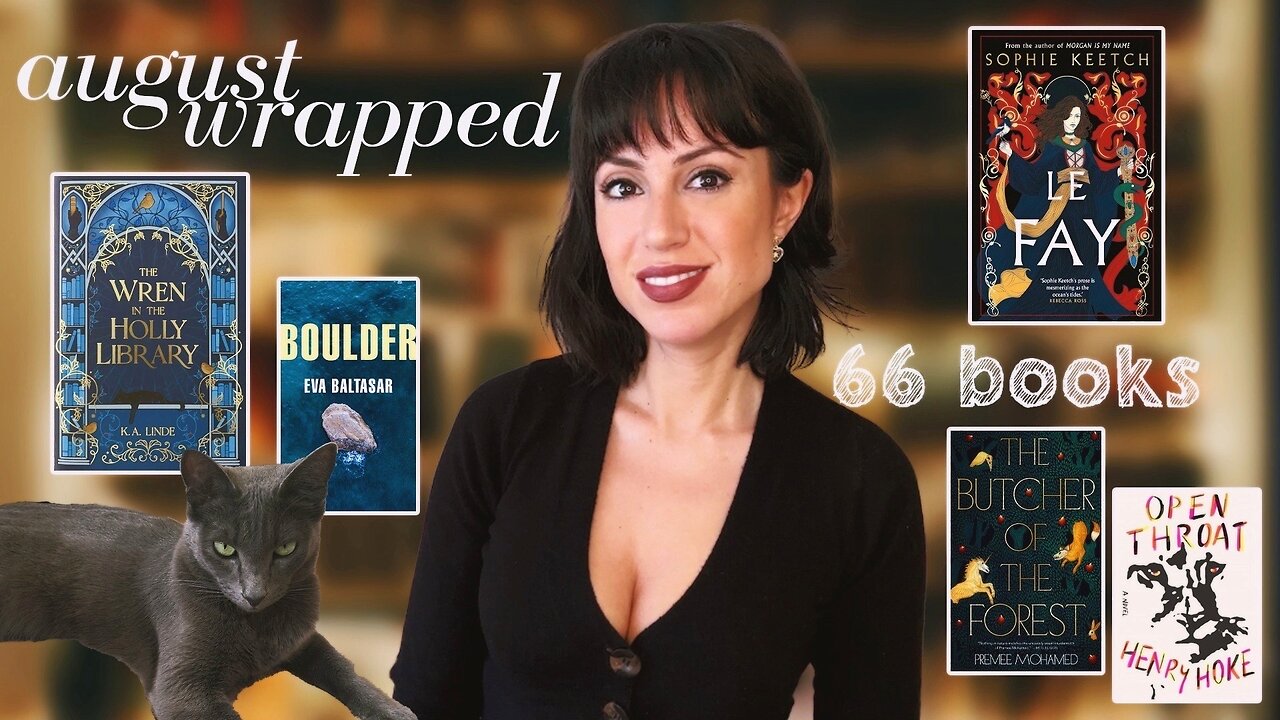 Bookshop Battle reading vlog | 9 books august reading wrap up | 66 books
