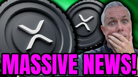 XRP HOLDERS - THIS IS MASSIVE XRP NEWS! YOU NEED TO SEE THIS!