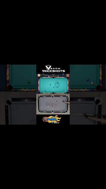 How close to identical those 2 shots were!!! 😱⚪🎱 #8ballpool #shorts