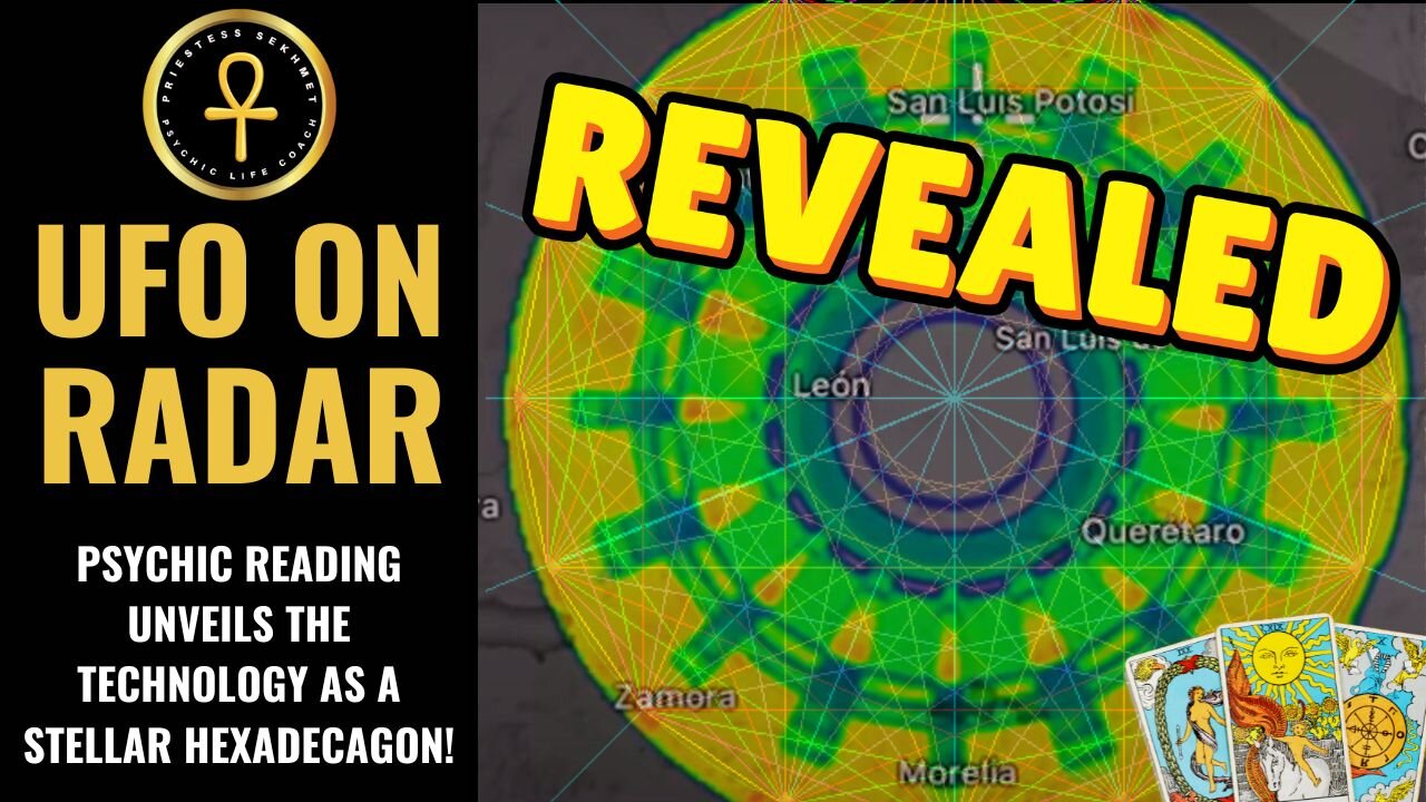 UFO ON RADAR OVER MEXICO REVEALED - HEXADECAGON