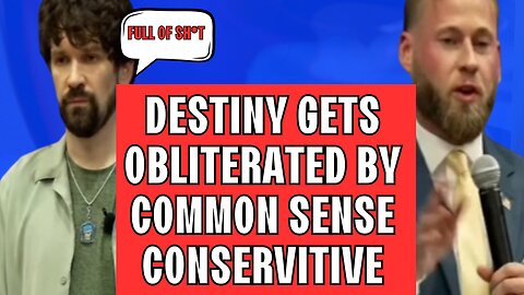 Destiny destroyed by common sense conservitive