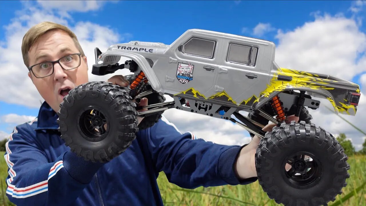 This NEW Oversized RC Rock Crawler is AWESOME! RGT 18100