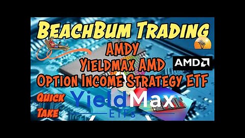 AMDY | Yieldmax AMD Option Income Strategy ETF | Quick Take