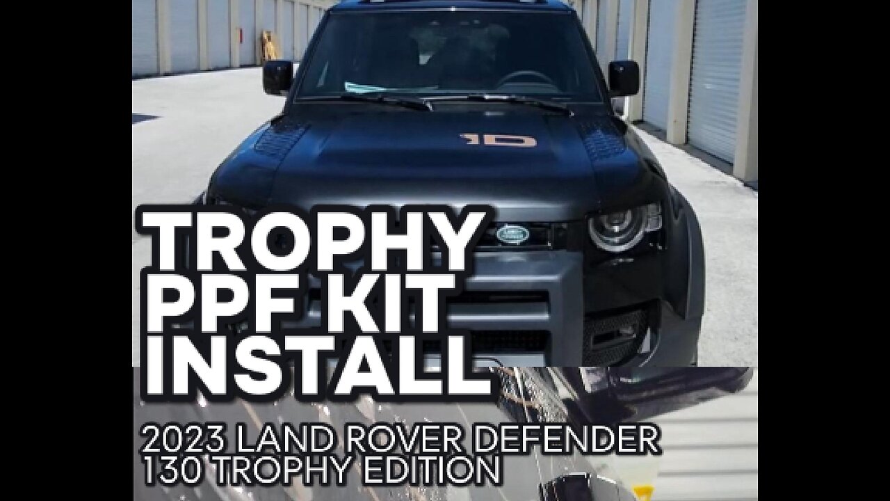 2023 Land Rover Defender 130 | Trophy PPF Kit Installation