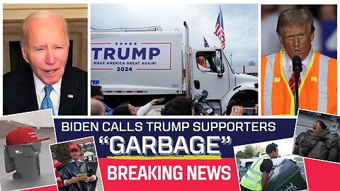 Biden calls Trump Supporters "GARBAGE" and MAGA responds