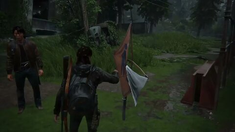 The Last of Us Part II Use Arrows to Eliminate Soldiers