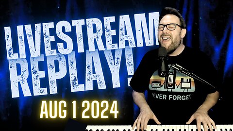 Scott Riggan LIVESTREAM REPLAY (8/1/24)