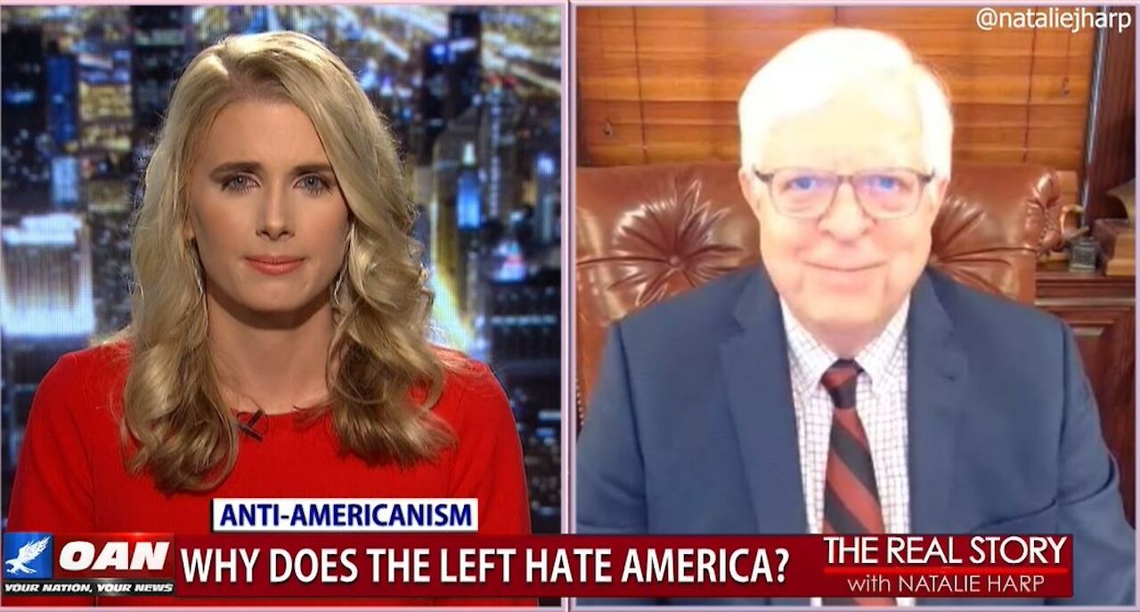 The Real Story - OANN Left Hates America with Dennis Prager