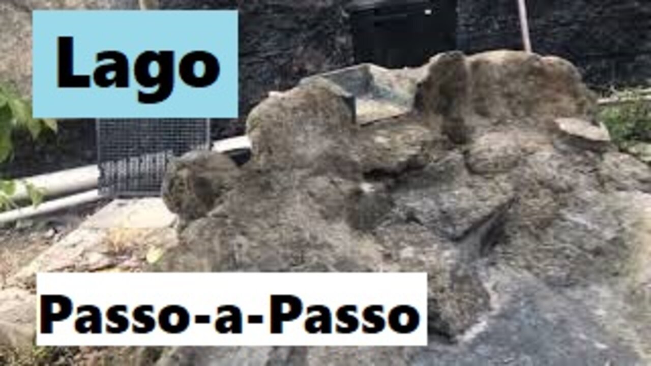 Como construir um Lago Ornamental - Passo-a-passo