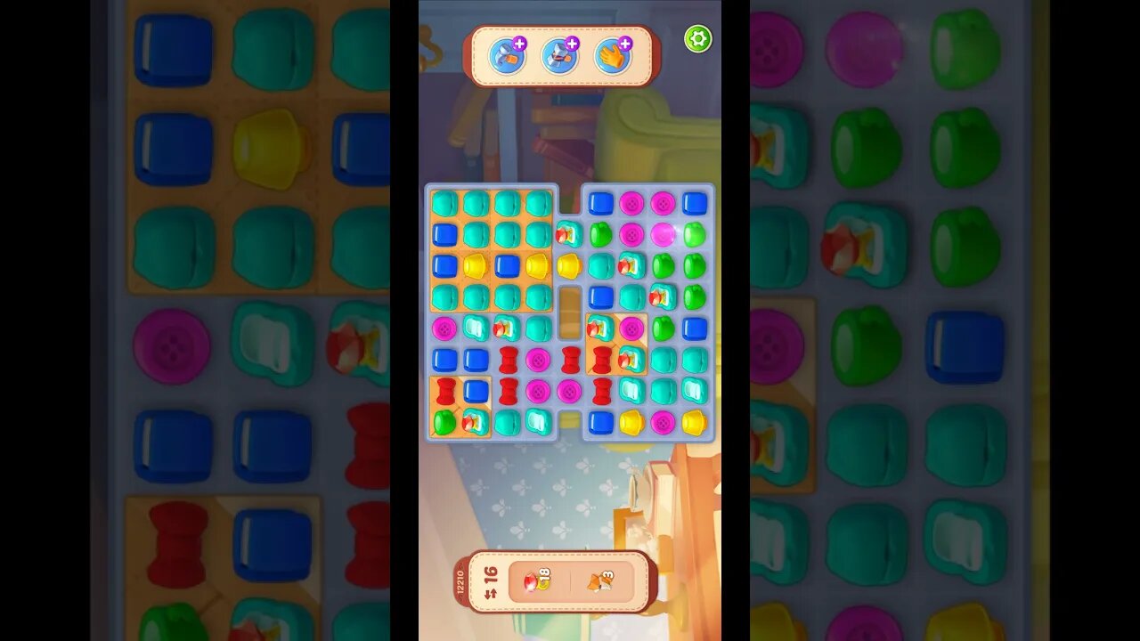 Shorts Playrix Homescapes Gameplay Walkthrough Level 12210