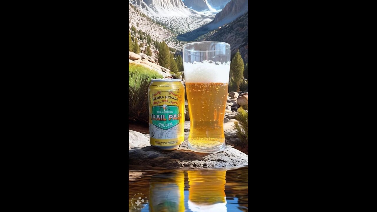 Sierra Nevada Brewing Co. | Trail Pass Golden | non-alcoholic beer.