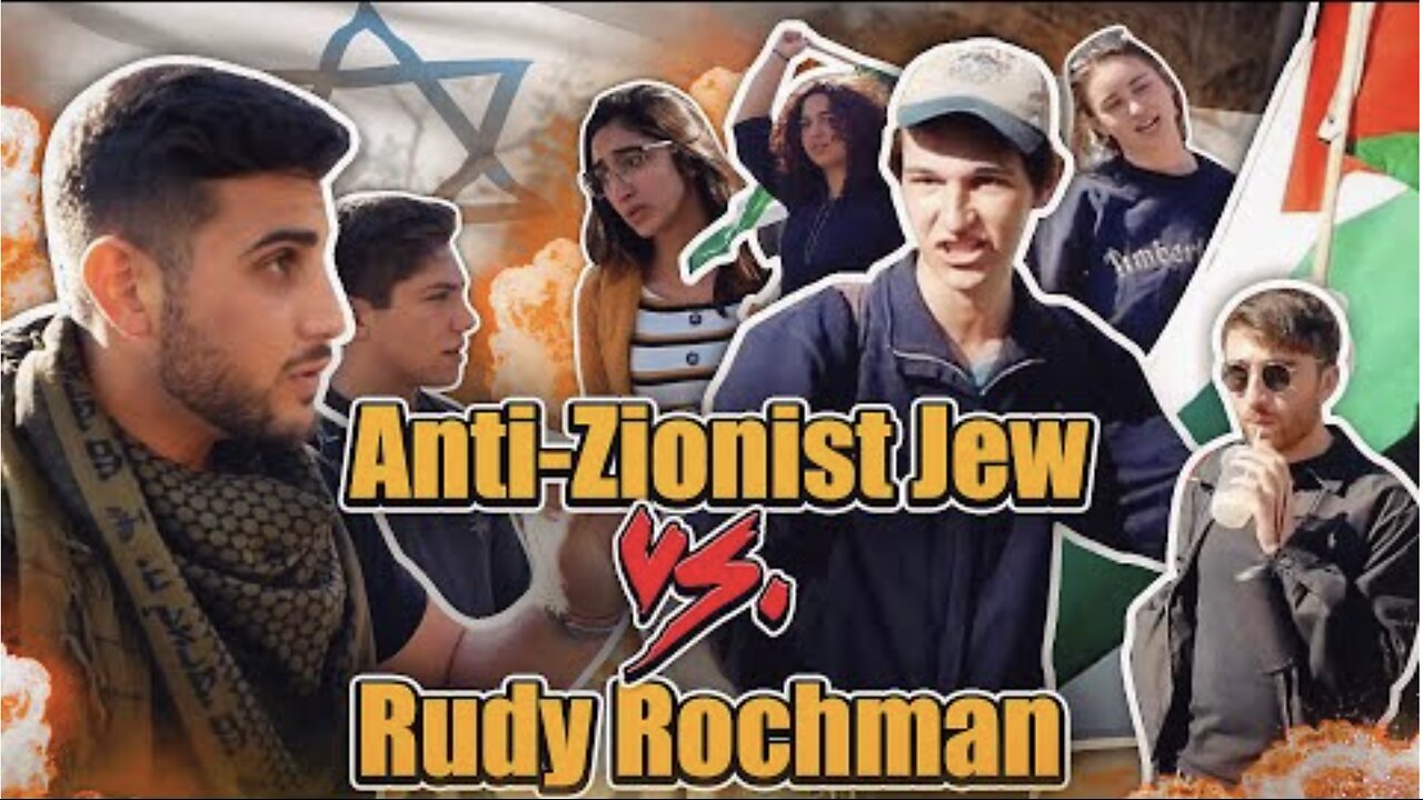 Anti-Zionist Jew Vs. Rudy Rochman