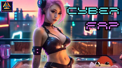 Cyber Fap: Lofi Liquid DNB | Bubble Dance Party | UwU Gamer Girl