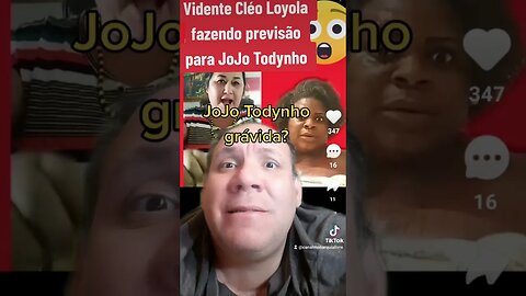 Vidente Cléo Loyola fazendo previsão para JoJo Todynho