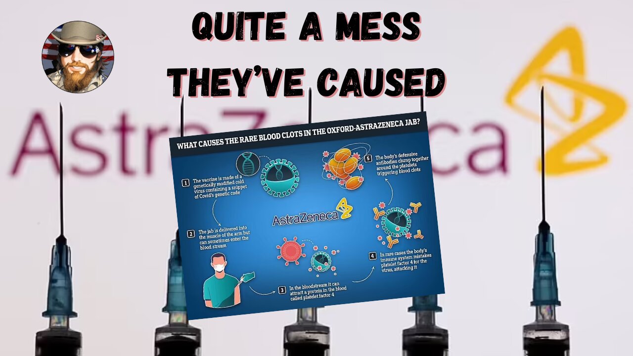 AstraZeneca Admits In Court That Blood Clots ARE A Side Effect Of Their Cvid Vaccine